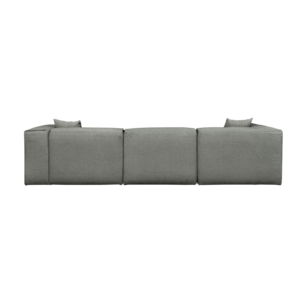 Nest Modular 5 - PC Sectional – Scandinavian Bouclé Sofa with Flexible Configurations - Sage InteriorsSage InteriorsSectional Sofa Units
