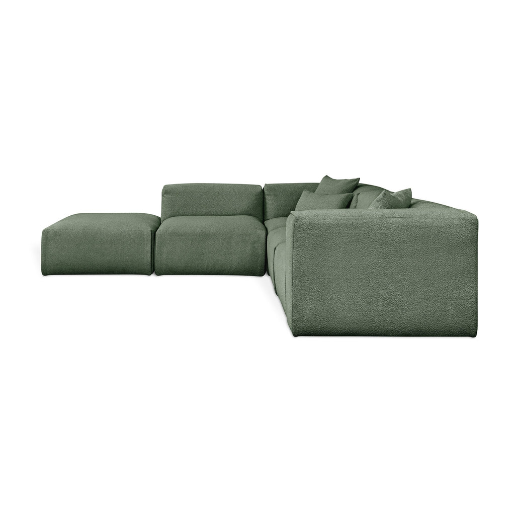Nest Modular 5 - PC Sectional – Scandinavian Bouclé Sofa with Flexible Configurations - Sage InteriorsSage InteriorsSectional Sofa Units