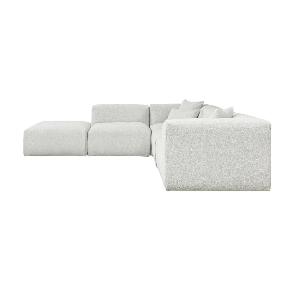 Nest Modular 5 - PC Sectional – Scandinavian Bouclé Sofa with Flexible Configurations - Sage InteriorsSage InteriorsSectional Sofa Units