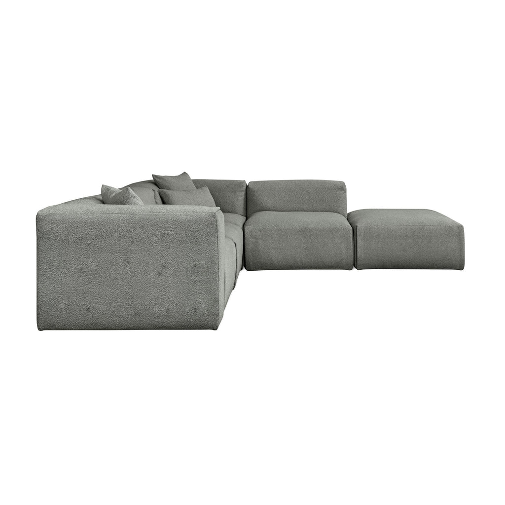 Nest Modular 5 - PC Sectional – Scandinavian Bouclé Sofa with Flexible Configurations - Sage InteriorsSage InteriorsSectional Sofa Units