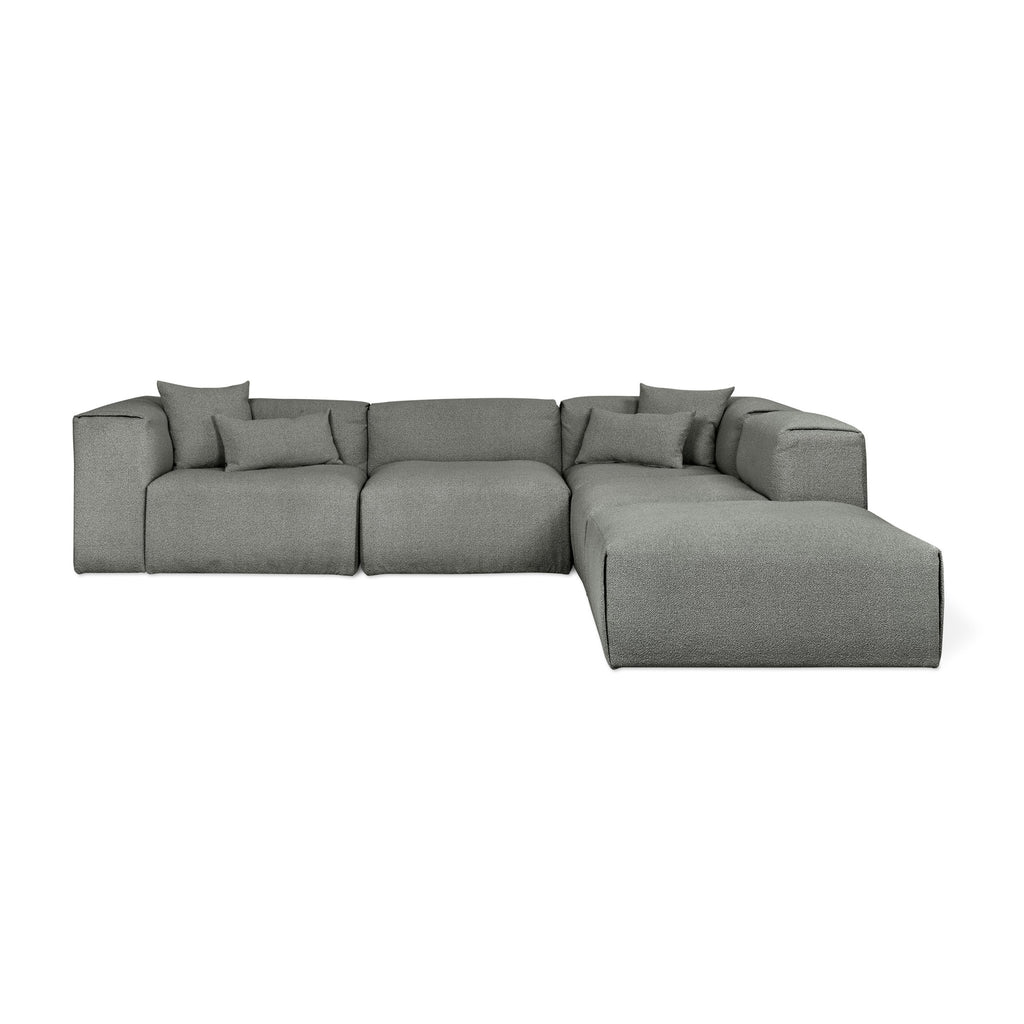 Nest Modular 5 - PC Sectional – Scandinavian Bouclé Sofa with Flexible Configurations - Sage InteriorsSage InteriorsSectional Sofa Units