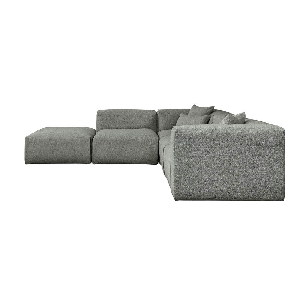 Nest Modular 5 - PC Sectional – Scandinavian Bouclé Sofa with Flexible Configurations - Sage InteriorsSage InteriorsSectional Sofa Units