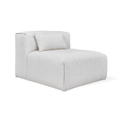 Nest Modular Armless Chair – Scandinavian - Inspired Bouclé Sectional Piece - Sage InteriorsSage InteriorsChair