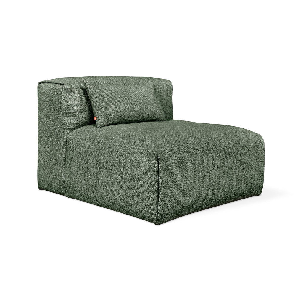Nest Modular Armless Chair – Scandinavian - Inspired Bouclé Sectional Piece - Sage InteriorsSage InteriorsChair