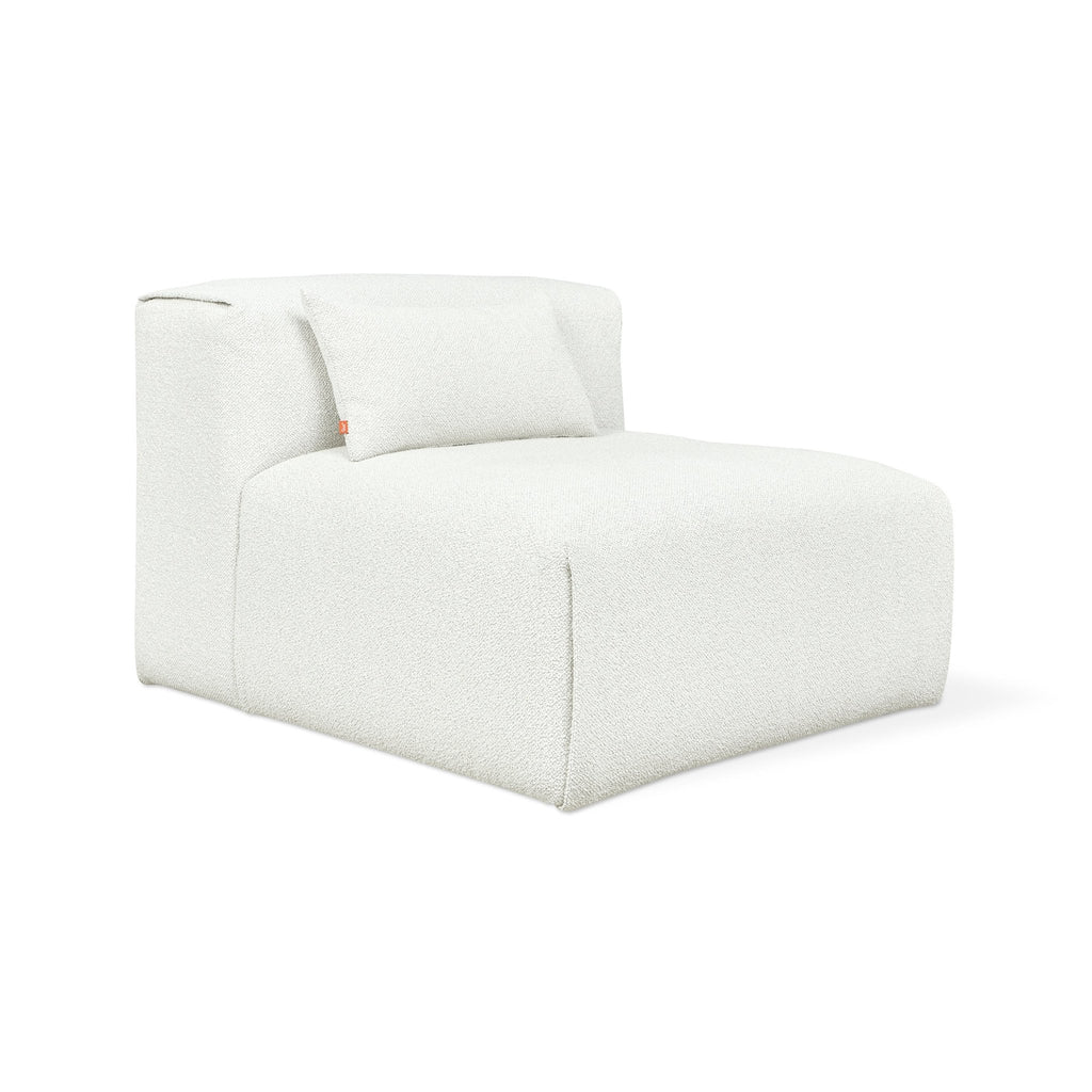 Nest Modular Armless Chair – Scandinavian - Inspired Bouclé Sectional Piece - Sage InteriorsSage InteriorsChair