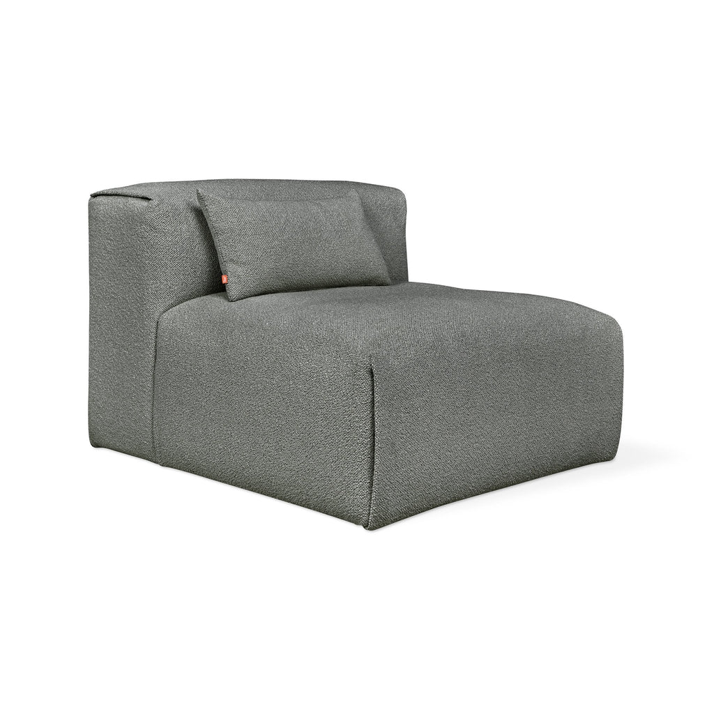 Nest Modular Armless Chair – Scandinavian - Inspired Bouclé Sectional Piece - Sage InteriorsSage InteriorsChair