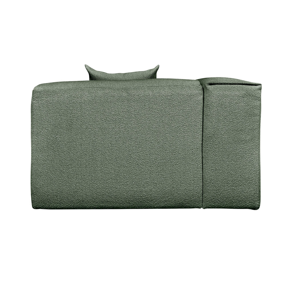 Nest Modular Left Arm – Scandinavian - Inspired Bouclé Sectional Piece - Sage InteriorsSage InteriorsCorner