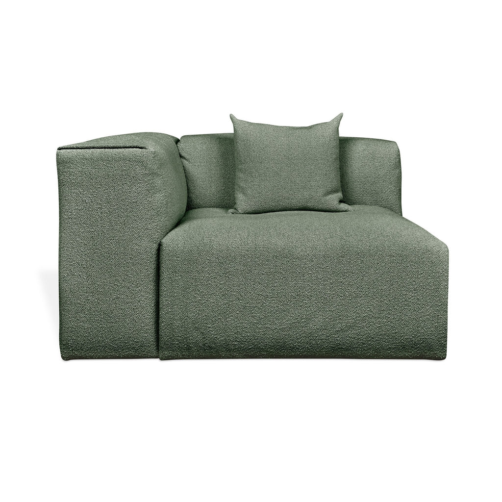 Nest Modular Left Arm – Scandinavian - Inspired Bouclé Sectional Piece - Sage InteriorsSage InteriorsCorner
