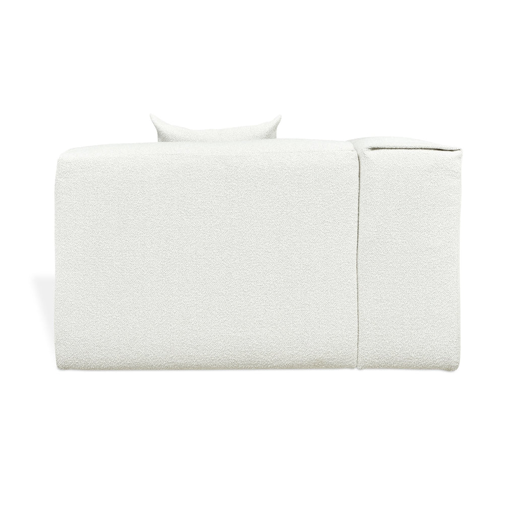 Nest Modular Left Arm – Scandinavian - Inspired Bouclé Sectional Piece - Sage InteriorsSage InteriorsCorner