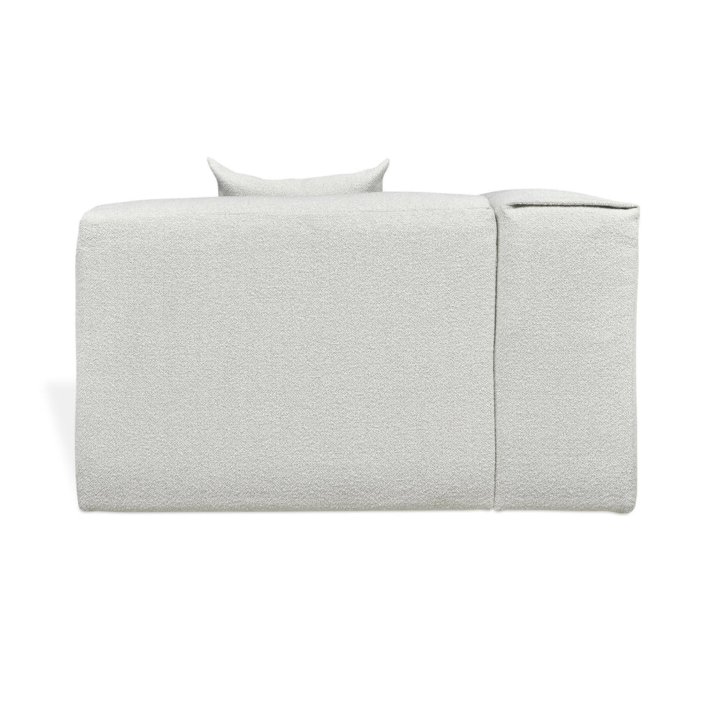 Nest Modular Left Arm – Scandinavian - Inspired Bouclé Sectional Piece - Sage InteriorsSage InteriorsCorner