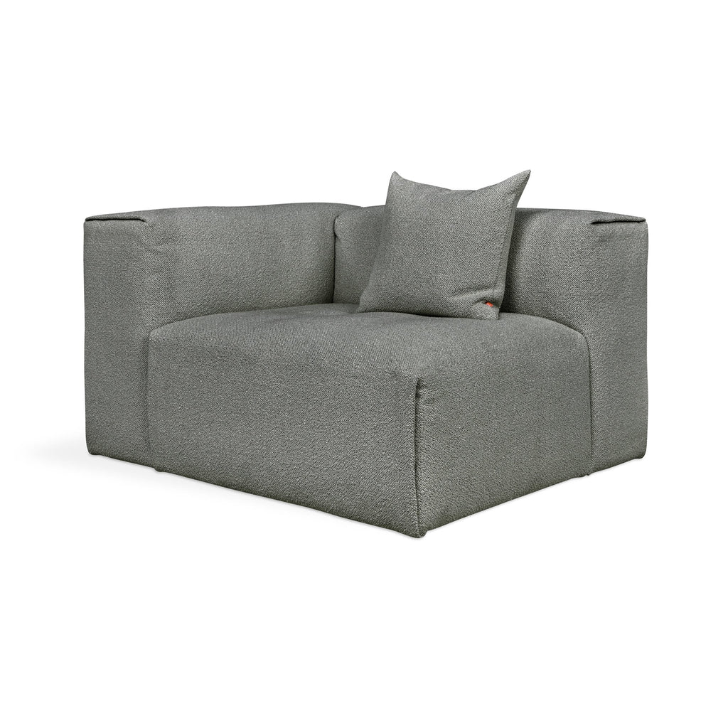 Nest Modular Left Arm – Scandinavian - Inspired Bouclé Sectional Piece - Sage InteriorsSage InteriorsCorner
