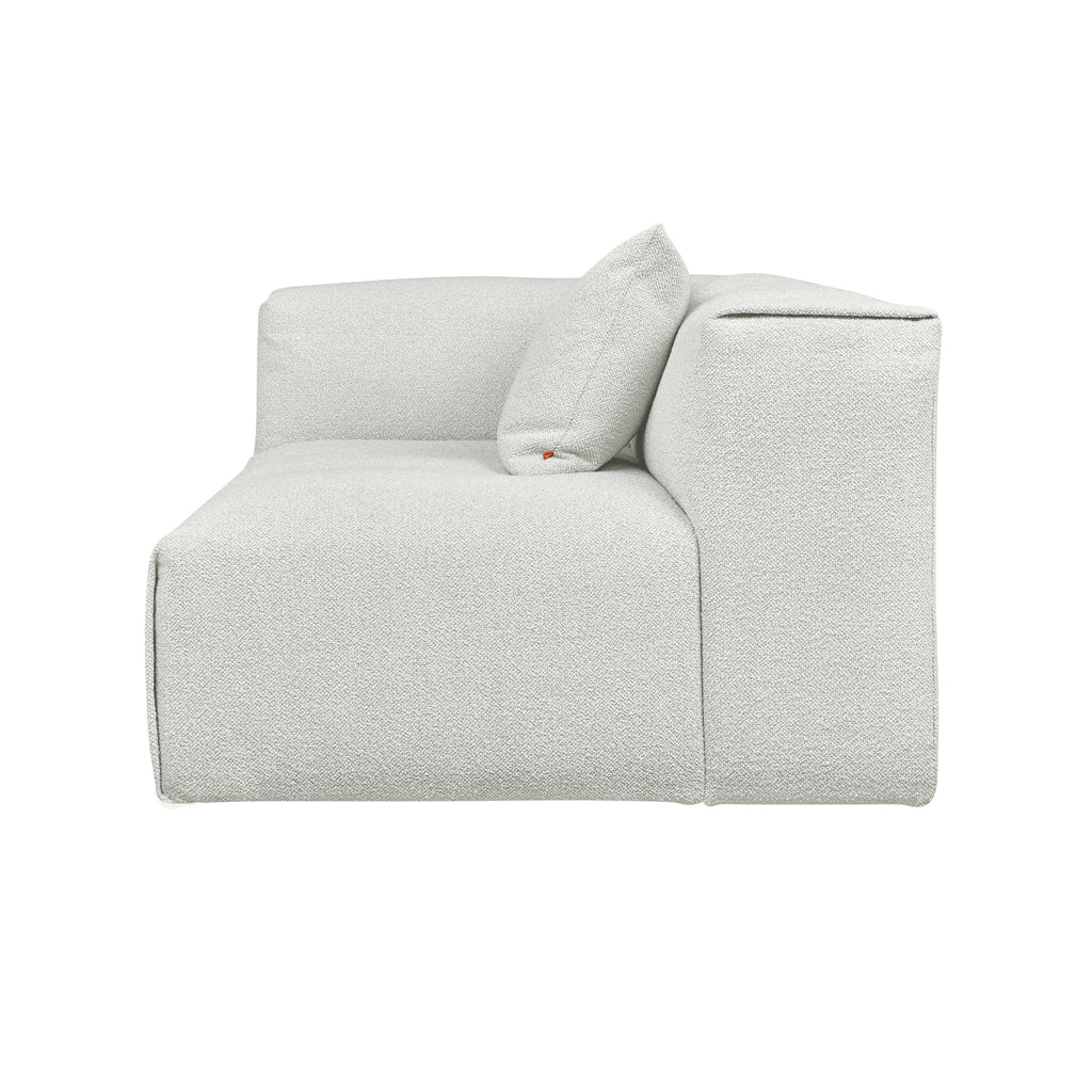 Nest Modular Left Arm – Scandinavian - Inspired Bouclé Sectional Piece - Sage InteriorsSage InteriorsCorner