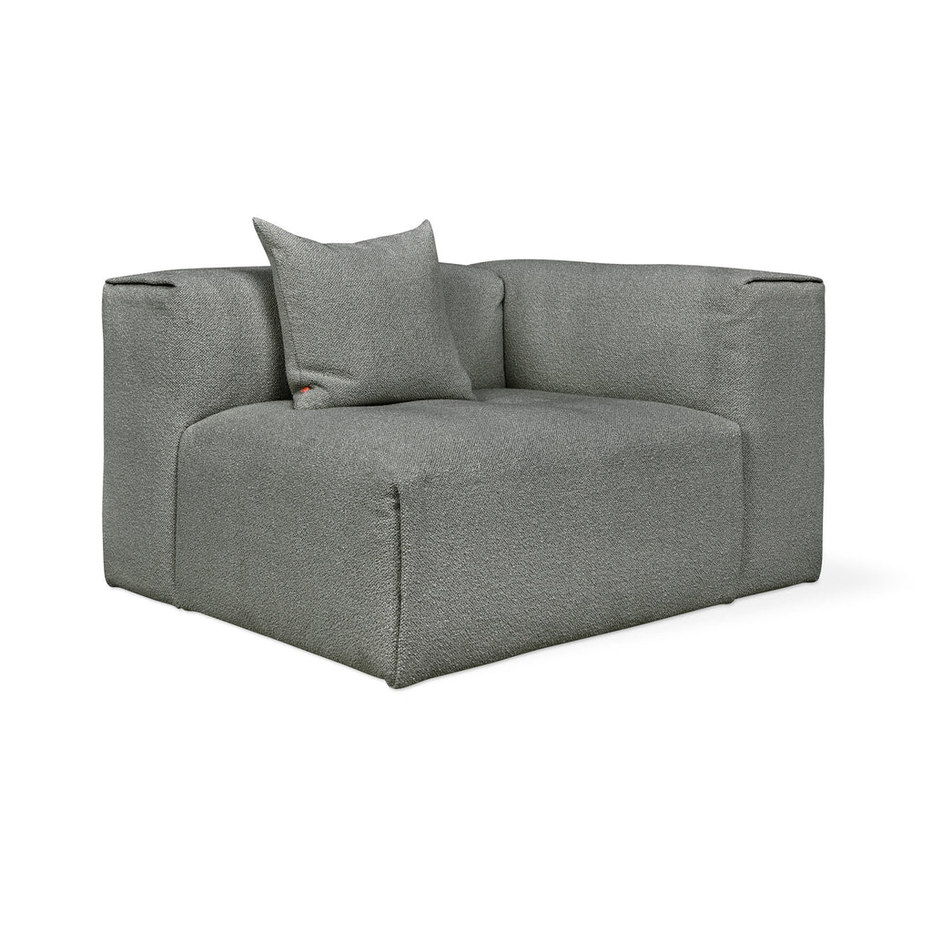 Nest Modular Right Arm – Scandinavian - Inspired Bouclé Sectional Piece - Sage InteriorsSage InteriorsCorner
