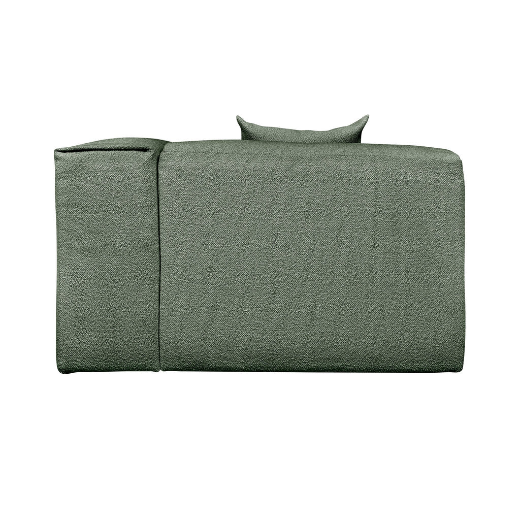 Nest Modular Right Arm – Scandinavian - Inspired Bouclé Sectional Piece - Sage InteriorsSage InteriorsCorner