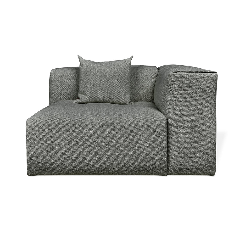 Nest Modular Right Arm – Scandinavian - Inspired Bouclé Sectional Piece - Sage InteriorsSage InteriorsCorner