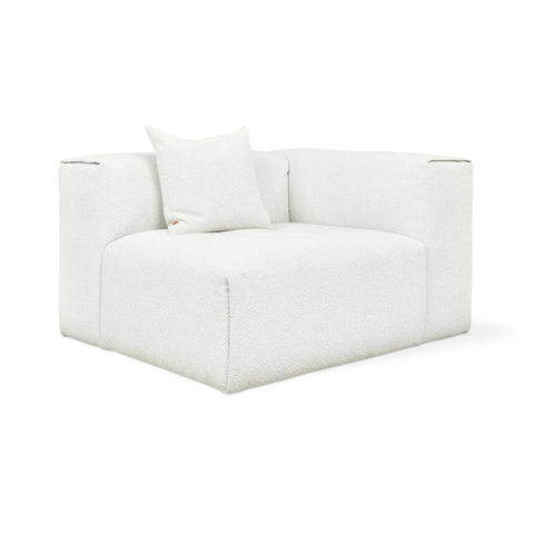 Nest Modular Right Arm – Scandinavian - Inspired Bouclé Sectional Piece - Sage InteriorsSage InteriorsCorner