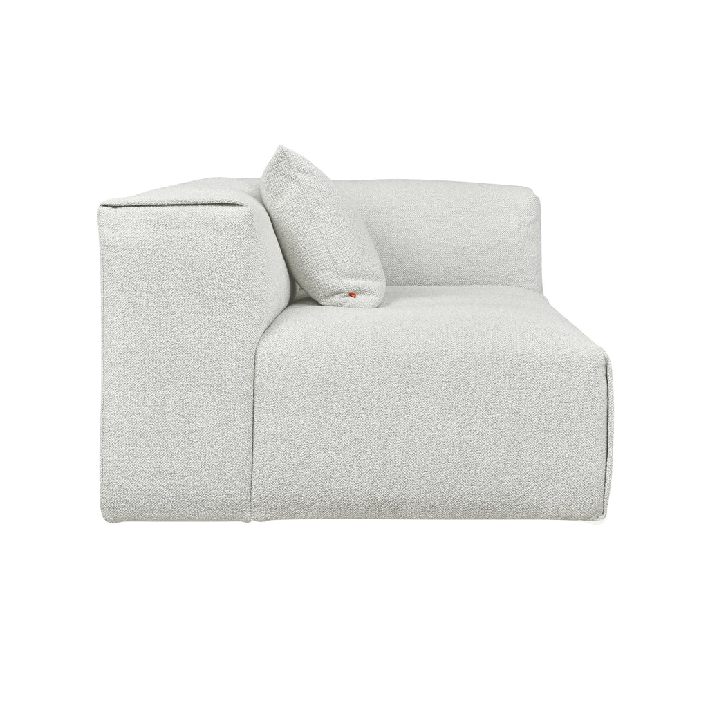 Nest Modular Right Arm – Scandinavian - Inspired Bouclé Sectional Piece - Sage InteriorsSage InteriorsCorner