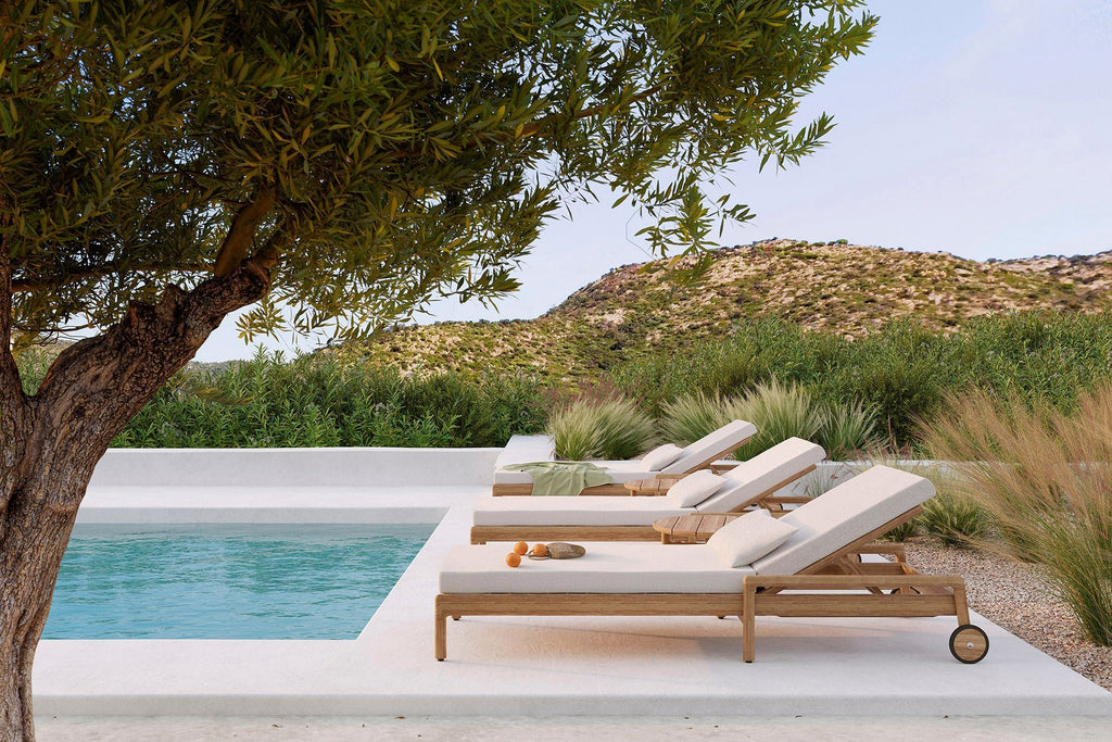 Nomad Outdoor Cushion in Tuareg White Sage Interiors - Sage InteriorsEthnicraftCushion