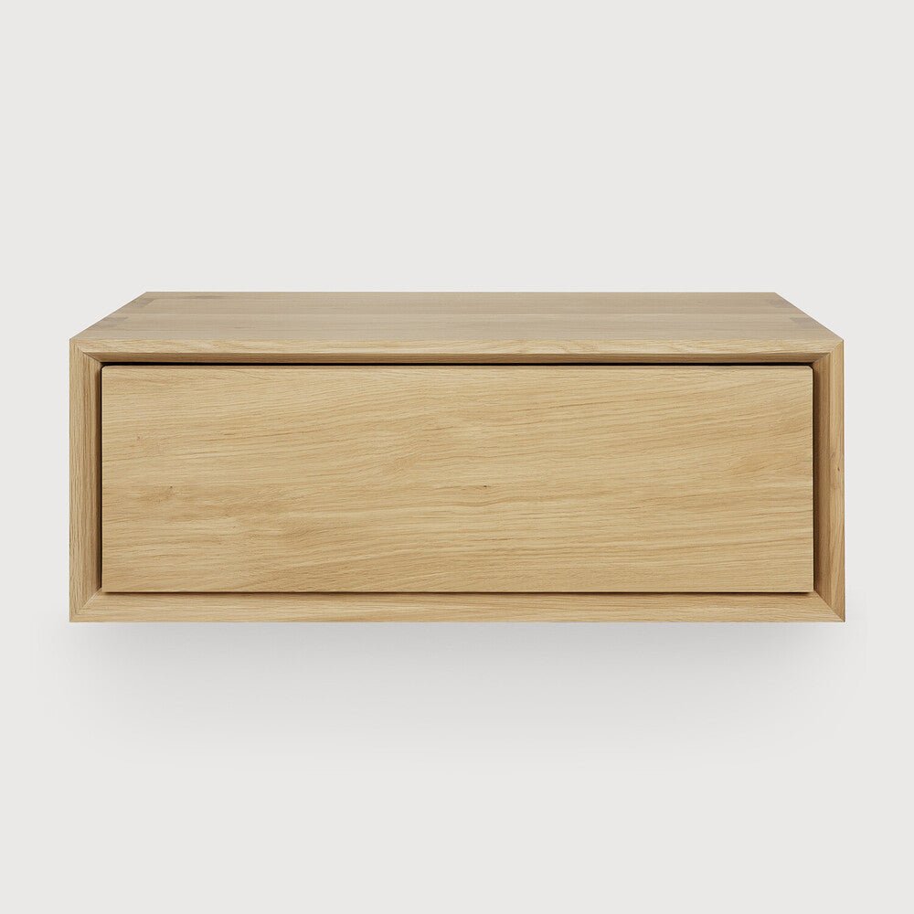 Nordic II Hanging Bedside Table – Floating Wood Nightstand | Sage Interiors - Sage InteriorsEthnicraftnight stand