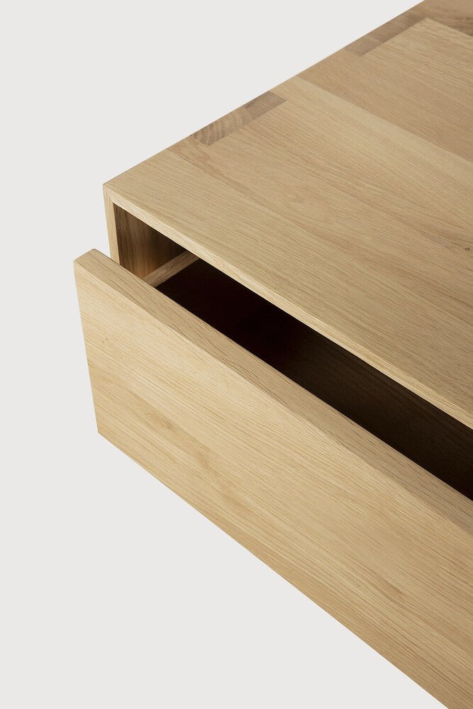 Nordic II Hanging Bedside Table – Floating Wood Nightstand | Sage Interiors - Sage InteriorsEthnicraftnight stand