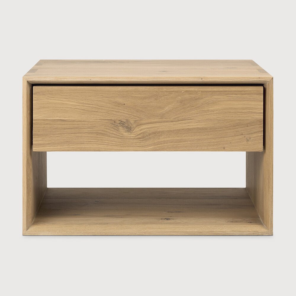 Nordic II Hanging Bedside Table – Floating Wood Nightstand | Sage Interiors - Sage InteriorsEthnicraftnight stand