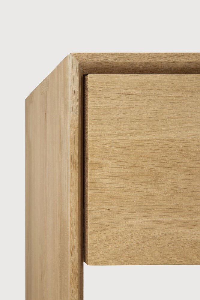 Nordic Oak TV Cupboard – Scandinavian Solid Wood Media Cabinet by Sage Interiors - Sage InteriorsEthnicraft