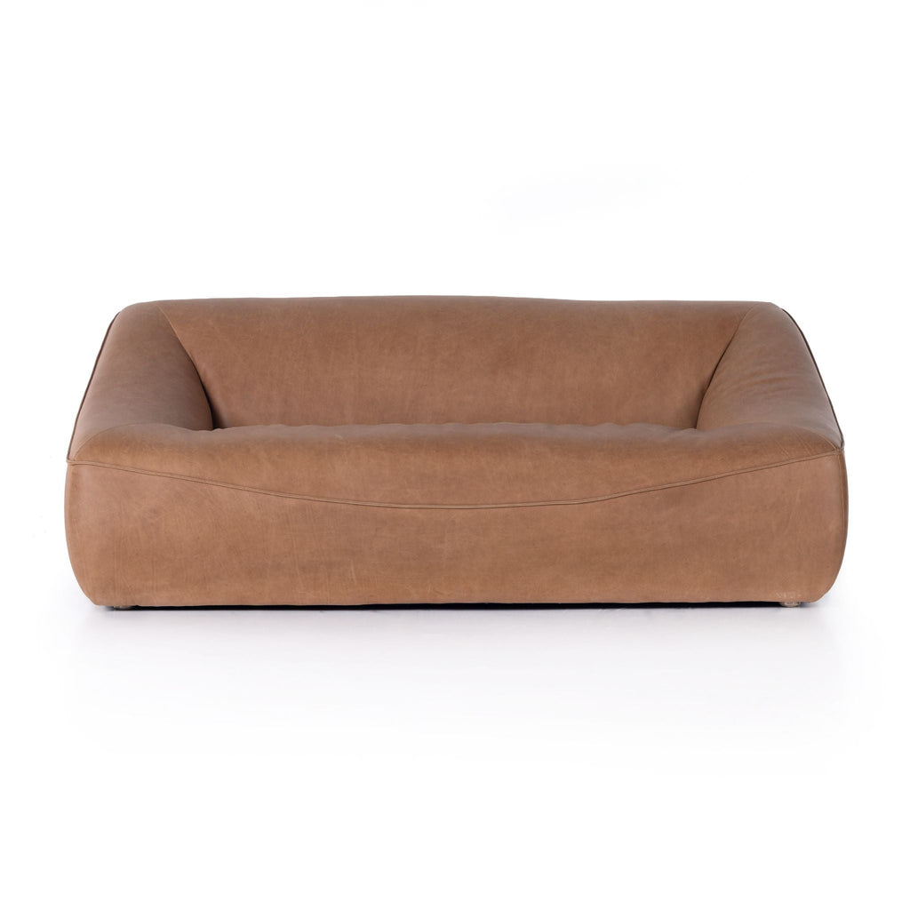 Nutmeg Leather Sofa - Sage InteriorsFHSofas