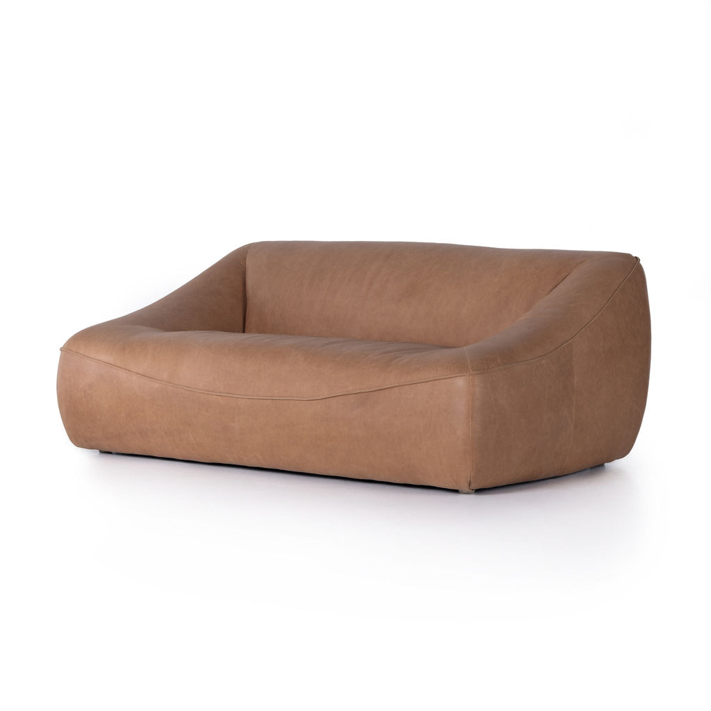 Nutmeg Leather Sofa - Sage InteriorsFHSofas