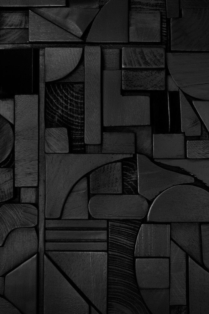 Oak Bricks Wall Art – Sage Interiors - Sage InteriorsEthnicraftWall Art