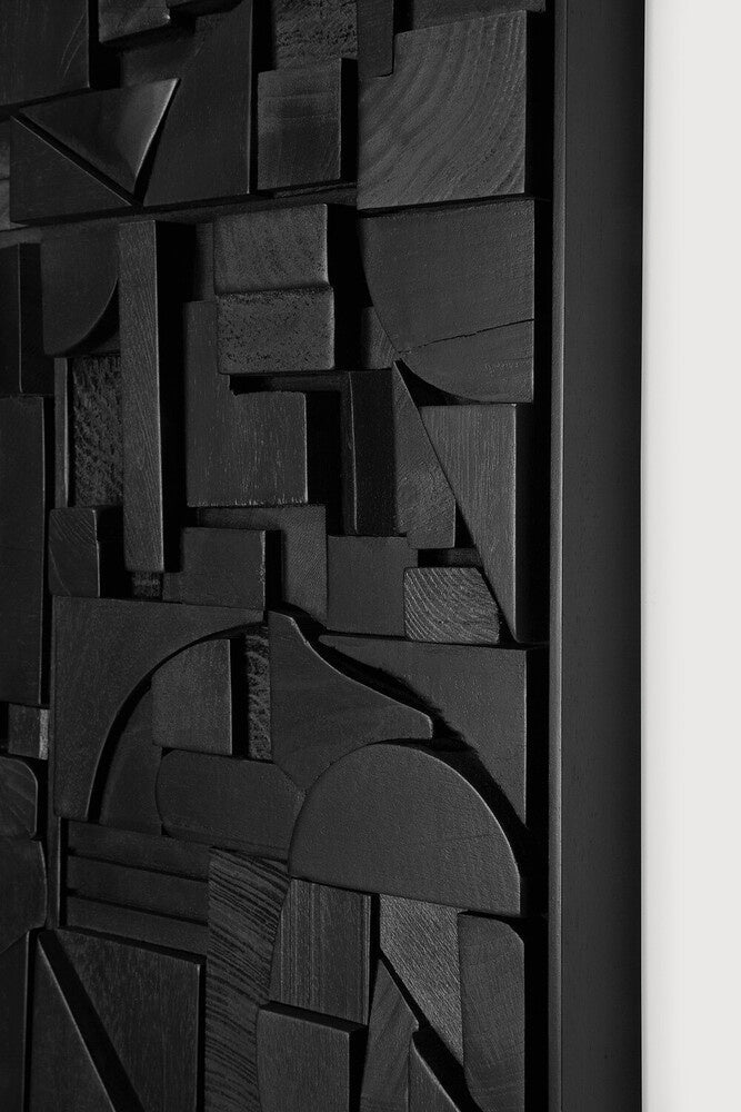 Oak Bricks Wall Art – Sage Interiors - Sage InteriorsEthnicraftWall Art
