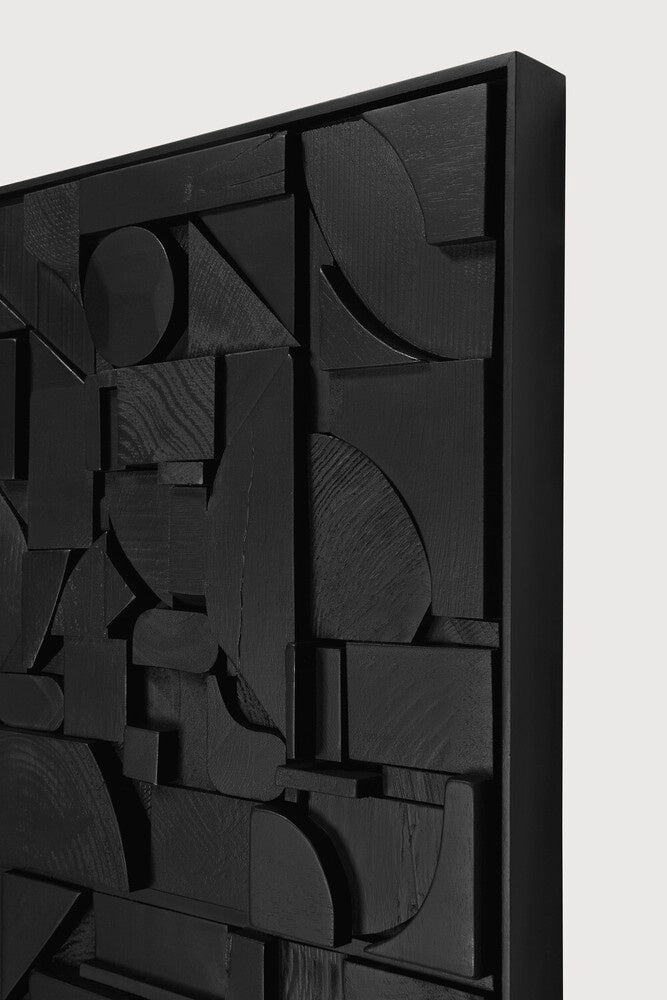 Oak Bricks Wall Art – Sage Interiors - Sage InteriorsEthnicraftWall Art