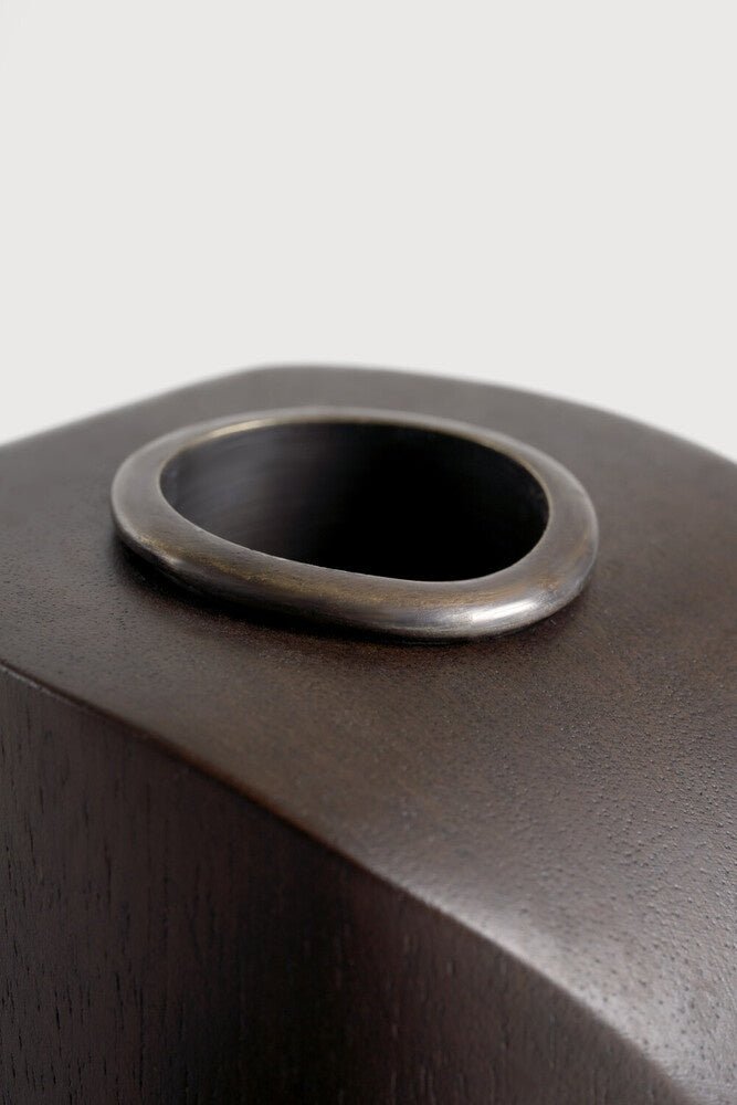 Oak Candle Holders – Sage Interiors - Sage InteriorsEthnicraftCandle Holders