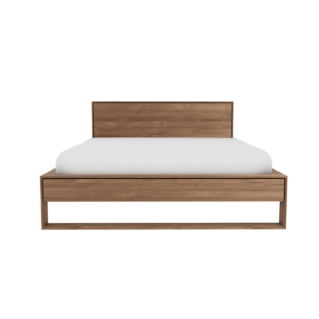 Oak Nordic II Bed - Sage Interiorsethnicraft