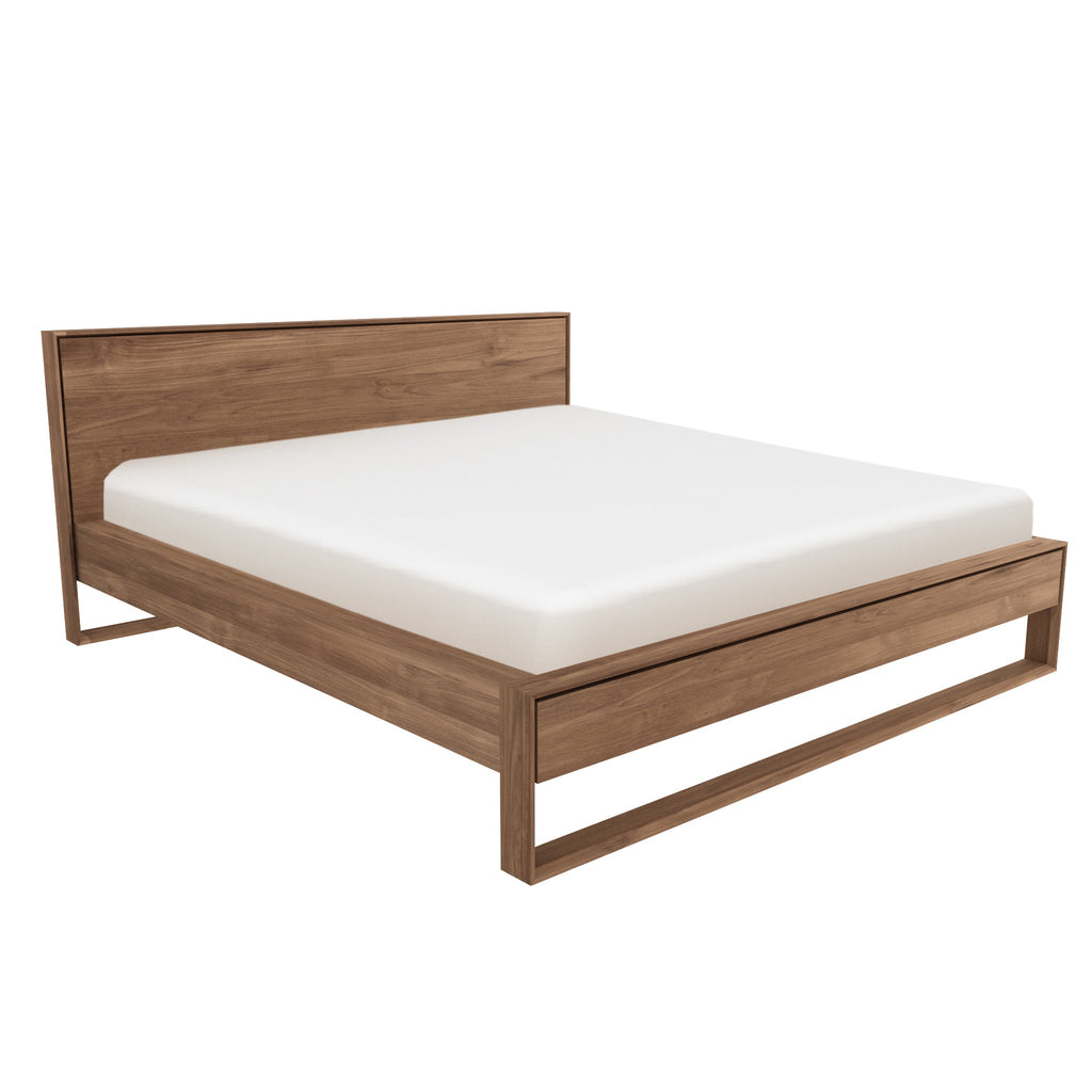 Oak Nordic II Bed - Sage Interiorsethnicraft