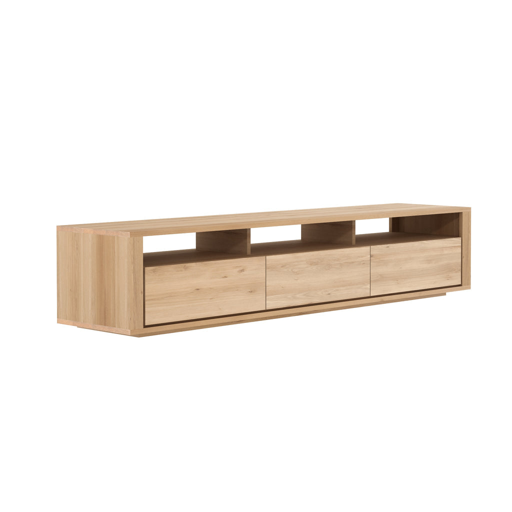 Oak Shadow TV Cupboard - Sage InteriorsETHNICRAFT