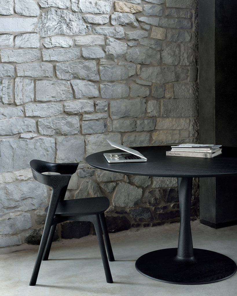 Oak Torsion dining table, round - Sage InteriorsEthnicraftDining Table