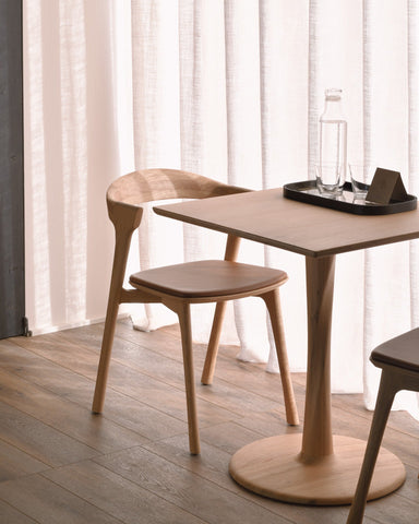 Oak Torsion Square Dining Table - Sage InteriorsEthnicraftDining Table