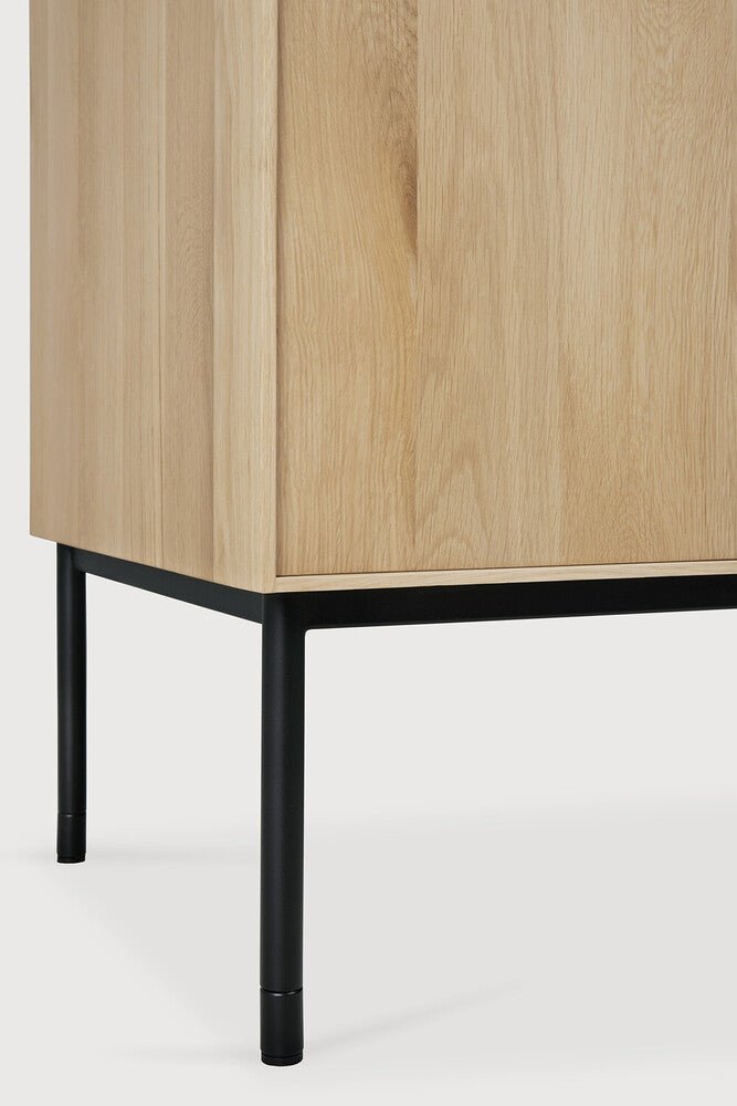 Oak Whitebird storage cupboard 43 x 18 x 70 - Sage Interiorsethnicraft