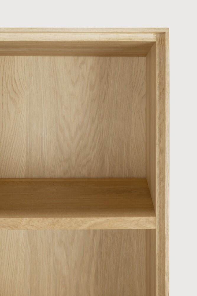 Oak Whitebird storage cupboard 43 x 18 x 70 - Sage Interiorsethnicraft