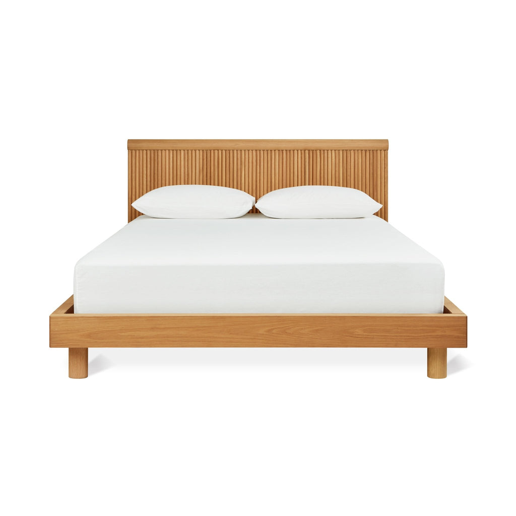 Odeon Bed – Sculptural Wood Bed with Scalloped Headboard - Sage InteriorsSage InteriorsBeds & Bed Frames