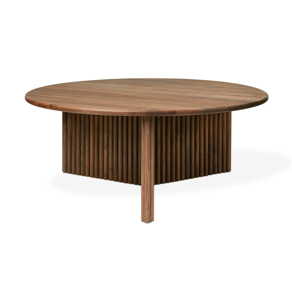 Odeon Coffee Table – Solid Walnut, Oak, or Painted Wood Base - Sage InteriorsSage InteriorsSolana Oval Table