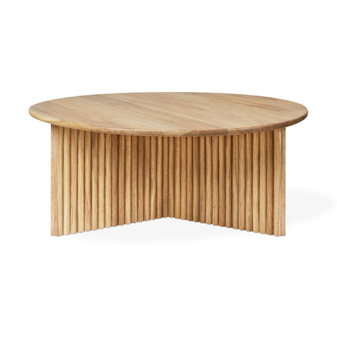 Odeon Coffee Table – Solid Walnut, Oak, or Painted Wood Base - Sage InteriorsSage InteriorsSolana Oval Table