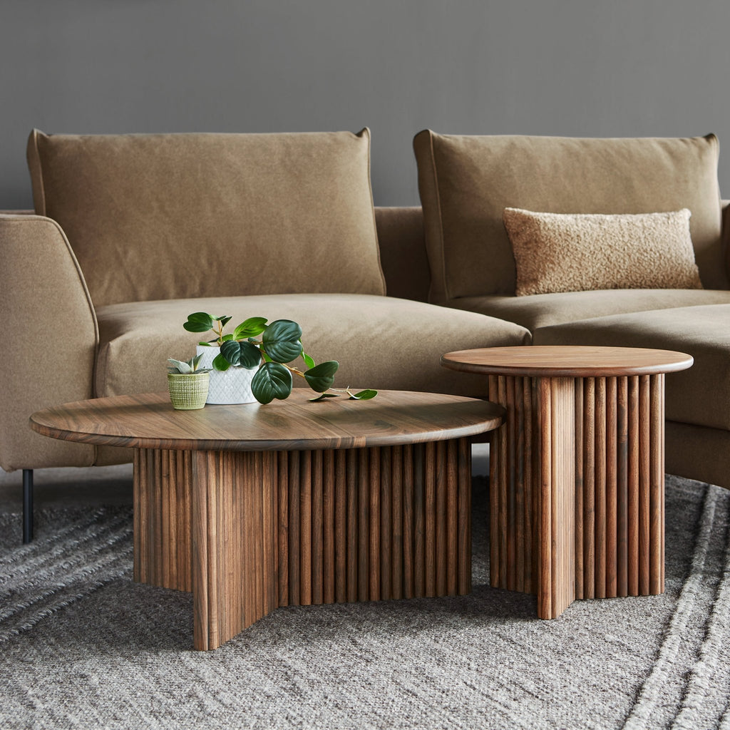 Odeon End Table – Sculptural Modern Side Table with Column - Inspired Design - Sage InteriorsSage InteriorsEnd Table