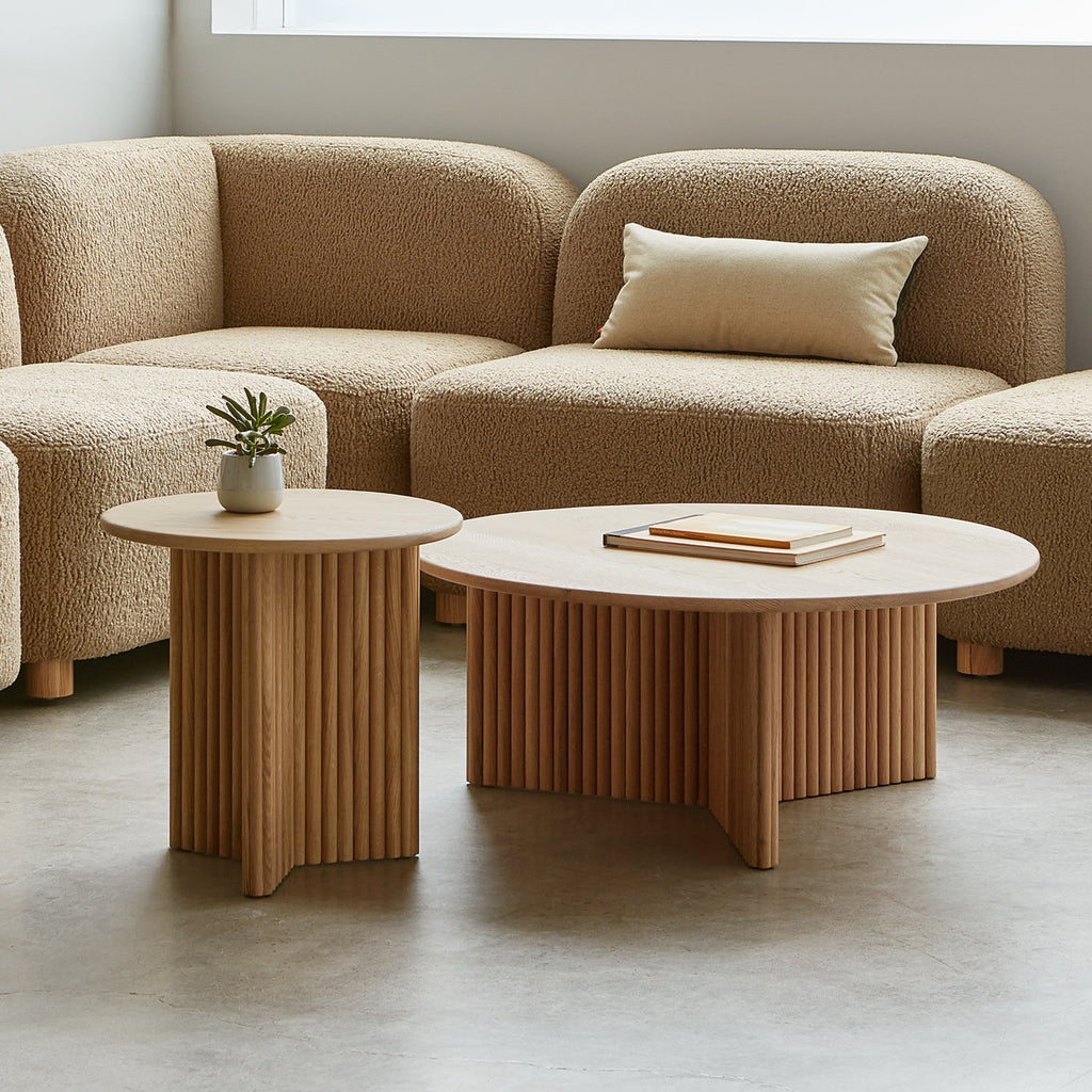 Odeon End Table – Sculptural Modern Side Table with Column - Inspired Design - Sage InteriorsSage InteriorsEnd Table