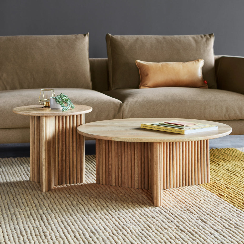 Odeon End Table – Sculptural Modern Side Table with Column - Inspired Design - Sage InteriorsSage InteriorsEnd Table