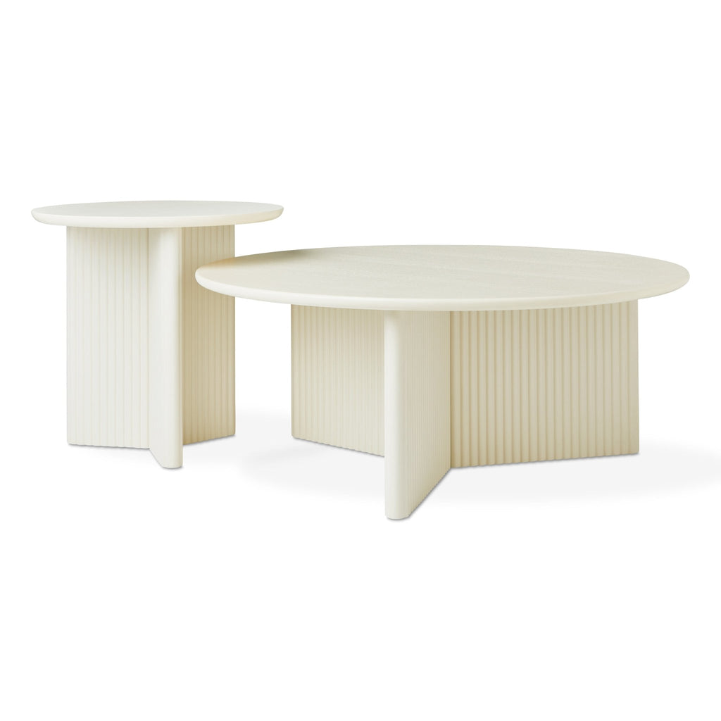 Odeon End Table – Sculptural Modern Side Table with Column - Inspired Design - Sage InteriorsSage InteriorsEnd Table