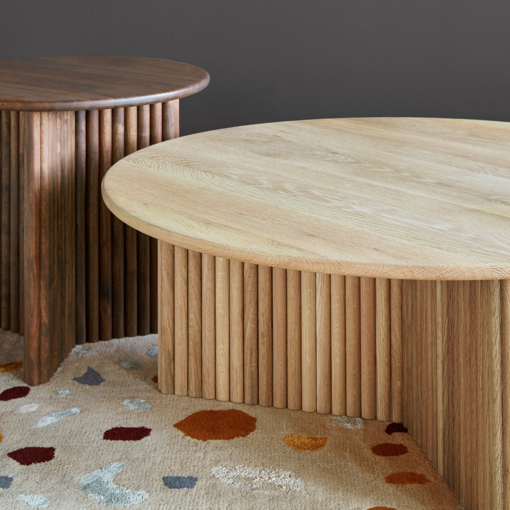 Odeon End Table – Sculptural Modern Side Table with Column - Inspired Design - Sage InteriorsSage InteriorsEnd Table
