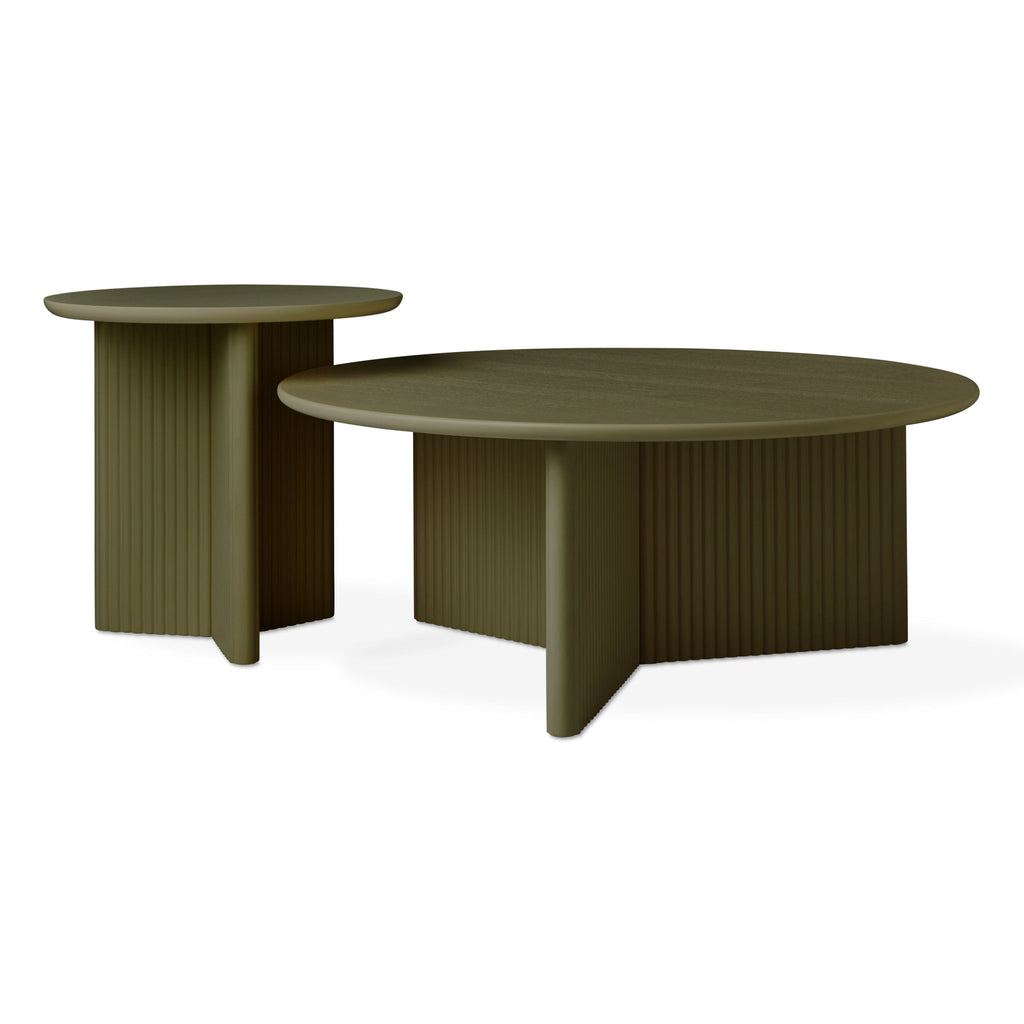 Odeon End Table – Sculptural Modern Side Table with Column - Inspired Design - Sage InteriorsSage InteriorsEnd Table