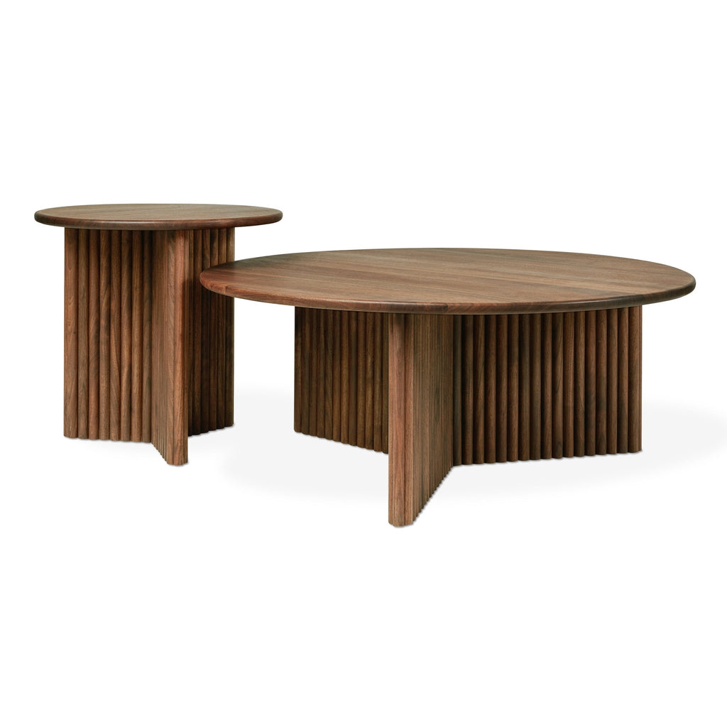 Odeon End Table – Sculptural Modern Side Table with Column - Inspired Design - Sage InteriorsSage InteriorsEnd Table