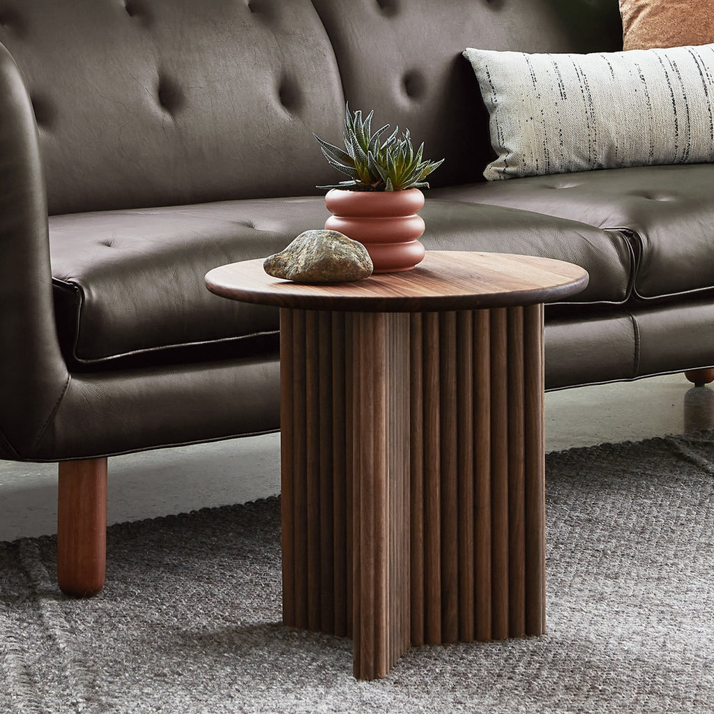 Odeon End Table – Solid Walnut, Oak, or Painted Wood Nesting Table - Sage InteriorsSage InteriorsOdeon End Table